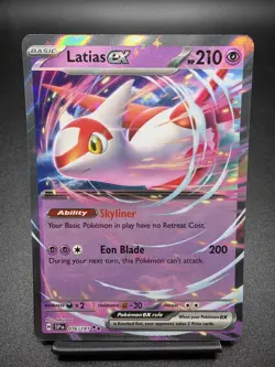 Latias ex 076/191 Double Rare Surging Sparks Pokemon Card - Image 1