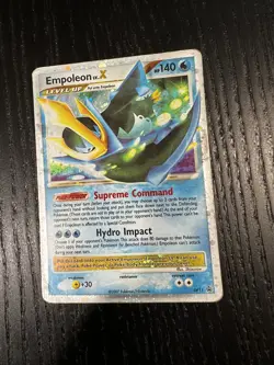 Empoleon LV.X DP11 Diamond And Pearl Black Star Promo Holo Rare Pokemon Card - Image 3