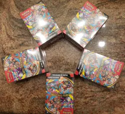 Pokemon TCG Mega Evolution Lot of 5 Booster Bundles Factory Sealed New - Image 1
