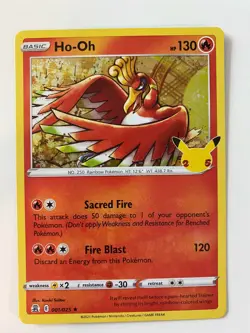 Ho-oh - 001/025 - Pokemon Celebrations - 25th Anniversary - NM/M - Image 1