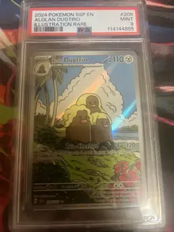 Pokemon TCG Alolan Dugtrio #208/191 --Surging Sparks SV08 - Image 1