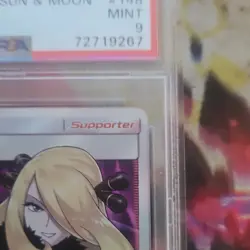 Pokemon Cynthia Ultra Prism 148/156 Ultra Rare Full Art Holo PSA 9 2018 - Image 4