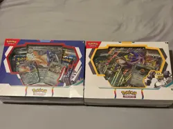 NEW SEALED SET OF 2 Pokemon Melmetal/Black Kyurem and Archaludon/Reshiram EX Box - Image 1