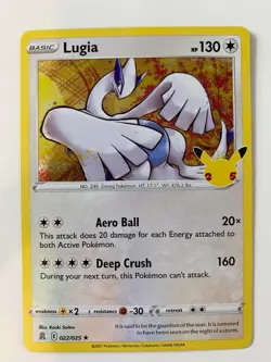 Lugia - 022/025 - Pokemon Celebrations - 25th Anniversary - NM/M - Image 1