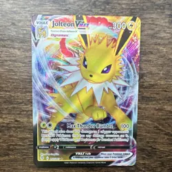 Pokemon Jolteon VMAX SWSH07 Evolving Skies Ultra Rare Holo 051/203 300 HP - Image 1