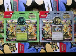 Pokemon Ascended Heroes LOT 8 Mega Meganium Emboar Feraligatr EX Box Erika Larry - Image 2