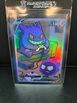 HandMade Per Order PokeTeamLegends Pokemon Card Hol PTL594 Gengar - Image 1