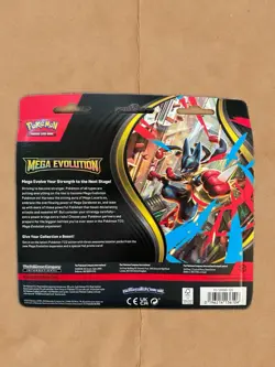Pokemon TCG Mega Evolution 3-Pack Blister - Psyduck & Golduck - 6 Booster Packs - Image 4