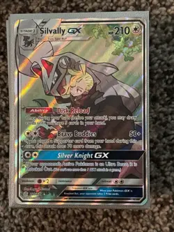 Silvally GX (Full Art) 227/236 Sm-Cosmic Eclipse Holo Pokemon Near Mint - Image 1
