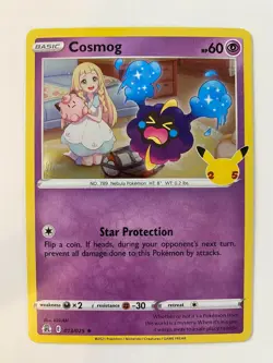 Cosmog - 013/025 - Pokemon Celebrations - 25th Anniversary - NM/M - Image 1