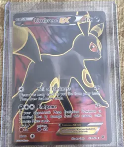 Pokemon Umbreon EX Full Art Ultra Rare Holo 119/124 Fates Collide 170 HP - Image 1