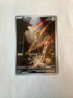 Pokemon Meltan 179/162 SV05 Temporal Forces Illustration Rare Holo 80 HP - Image 1
