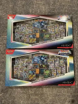 Lot of (2) Pokemon TCG Lucario & Tyranitar ex Premium Collection Box SEALED - Image 1