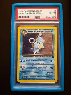 Dark Blastoise Holo 3/82 • PSA 6 Team Rocket 2000 Pokemon - Image 1