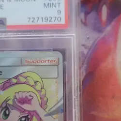Pokemon Lillie's Full Force Cosmic Eclipse 230/236 Full Art Holo PSA 9 2019 - Image 4
