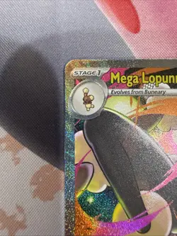 Mega Lopunny ex 128/094 SIR Full Art Holo Pokemon TCG Phantasmal Flames - Image 2