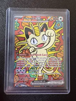 Meowth ex 121/088 Me03: Perfect Order Holo - Image 1