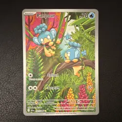 Panpour 101/086 Sv: Black Bolt Illustration Rare Holo 70 HP Pokemon TCG - Image 2