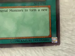 Yu-Gi-Oh! Polymerization #SDJ-036 1996 Magic Card - Image 4