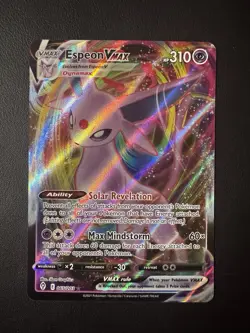 POKEMON TCG ESPEON VMAX 65/203 SWSH EVOLVING SKIES ULTRA RARE!! - Image 1