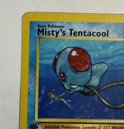 Pokemon TCG Misty's Tentacool 57/132 - Gym Heroes - 1st Edition - WOTC - Image 3
