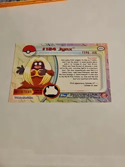 Pokemon Topps #124 Jynx TV Animation Edition Blue Label LP - Image 2