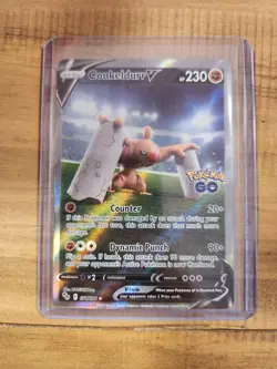 Pokemon Conkeldurr V (Alternate Full Art) Pokemon GO 074/078 Holo Ultra Rare - Image 1