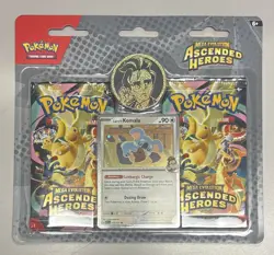 Pokemon Mega Evolution Ascended Heroes 2-Pack Blister Larry’s Kamala (Sealed) - Image 1