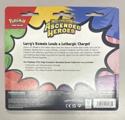 Pokemon Mega Evolution Ascended Heroes 2-Pack Blister Larry’s Kamala (Sealed) - Image 2