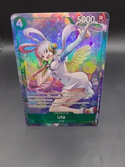 One Piece CCG Uta OP13-023 Alt Art Carrying On His Will English - Image 1
