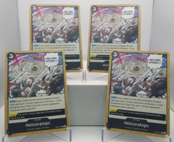 Heliceratops Playset - OP08-097 x4 - Two Legends - One Piece TCG - English - Image 1