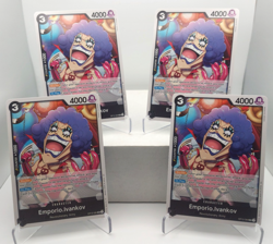 Emporio Ivankov Playset - OP12-084 x4 - Legacy of the Master - One Piece TCG - Image 1