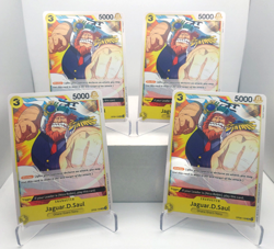 Jaguar D. Saul Playset - OP09-109 x4 - Emperors in the New World - One Piece TCG - Image 1