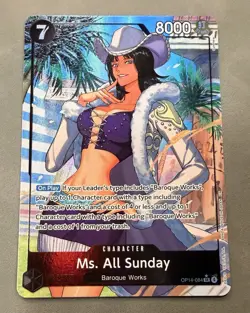One Piece Ms. All Sunday OP14-084 SR Alternate Alt Art - Image 1
