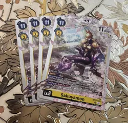 Digimon Card Game Playset Sakuyamon BT17-038 R Secret Crisis - Image 1