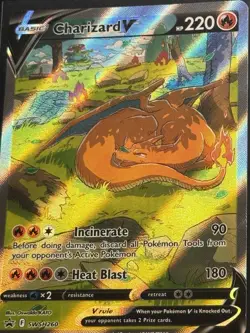 Charizard V SWSH260 SWSH: Sword & Shield Promo Cards - NM/M COLLECT POKE ART - Image 1