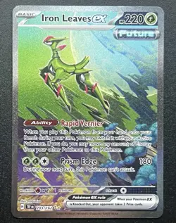 Iron Leaves ex 203, Articuno 161, Zeraora 151 Pokemon Card Bundle - Image 1