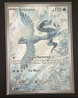 Iron Leaves ex 203, Articuno 161, Zeraora 151 Pokemon Card Bundle - Image 2