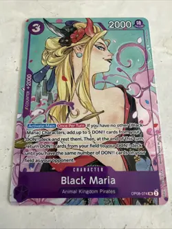 One Piece llustration Box Vol.2 Sealed Promo Cards - Black Maria & Yamato - Image 3