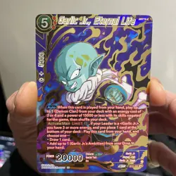 Garlic jr eternal life Bt21-024 Dragon Ball Super Card Game Psa Bgs Spr dbs - Image 1