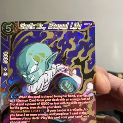 Garlic jr eternal life Bt21-024 Dragon Ball Super Card Game Psa Bgs Spr dbs - Image 3