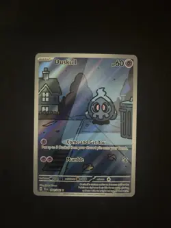 Pokemon TCG Duskull Illustration Rare Card Shrouded Fable 068/064 Ungraded - Image 1
