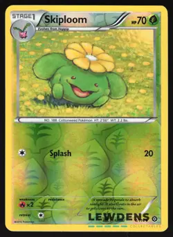 Skiploom - 4/114 - Uncommon Reverse Holo - Steam Siege - Pokemon Card - Image 1