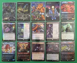 MTG TMNT 65 Card Lot-5 MYTHIC, 10 RARE, 20U, 30C) Ronin’s Arsenal Undercity P30 - Image 2