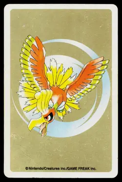 Houndour 3 of Diamonds Pokemon Gold Deck Playing Cards Heavily Played - Image 2