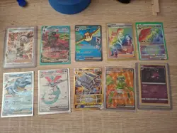 10 Pokemon Card Lot Gengar, Dialga, Bea, Pidgeot - Image 1