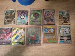 10 Pokemon Card Lot Lugia, Vulpix, Latias, Arbok, Kingambit - Image 1