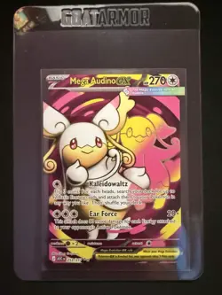 Mega Audino ex 253/217 Ascended Heroes Ultra Rare Pokemon TCG Card NM - Image 5