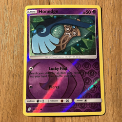 Honedge 92/236 Unified Minds Reverse Holo Rare Pokemon Card NM - Image 1