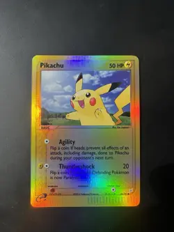 Pikachu 43/95 EX Team Magma vs Team Aqua Reverse Holo Pokemon Card Near Mint - Image 1